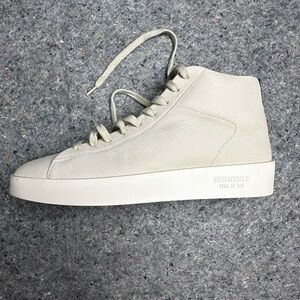 Men's Cream High-Top Sneakers Essentials